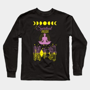 Spiritual Junkie Meditation Long Sleeve T-Shirt